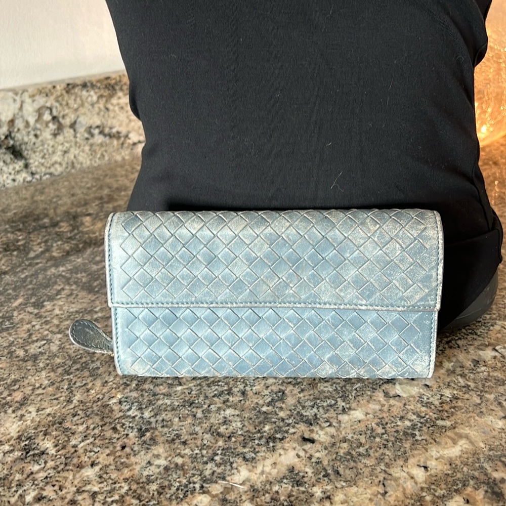 Bottega Veneta Intrecciato Long Wallet
